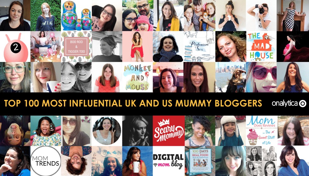 tyktflydende spids bidragyder Top 100 Most Influential UK and US Mummy Bloggers